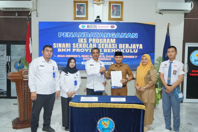 BNNP Bengkulu Gandeng